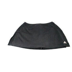 Adidas Tennis Skirt Skort Clima365 M Black with Tan 3 stripes